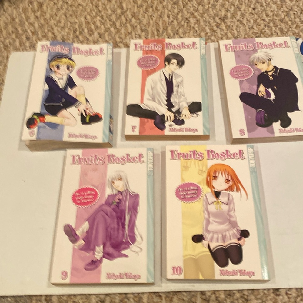 Fruits Basket Manga, Volumes 6-10